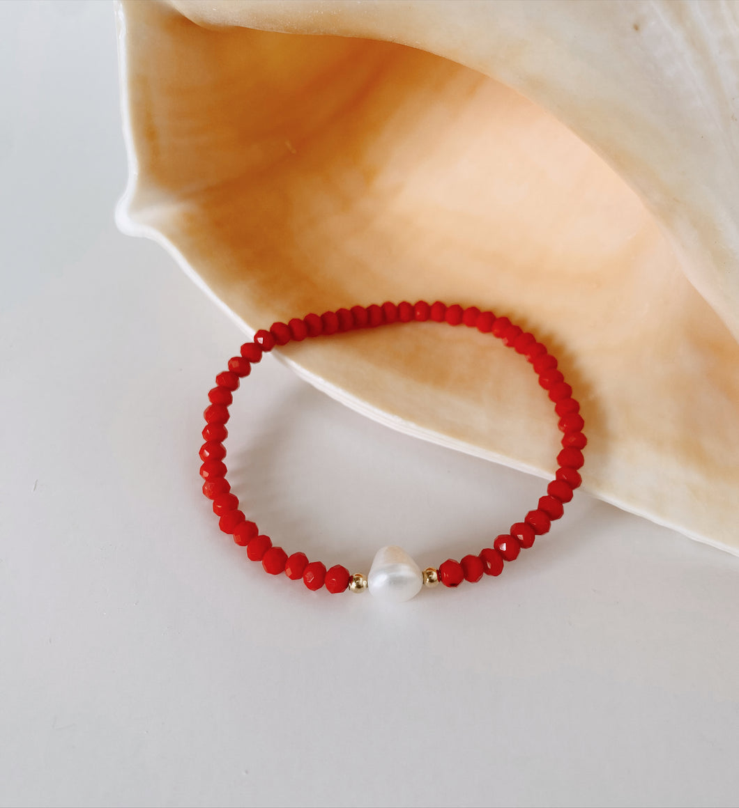 Erizo Bracelet - Red